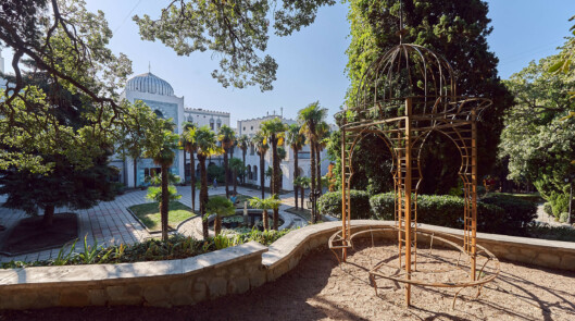 Территория санатория